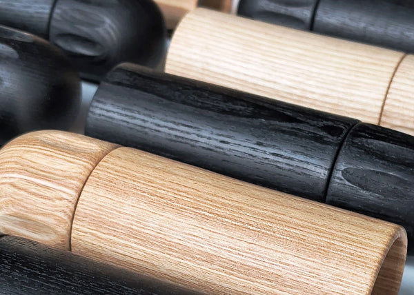 houten grip grinder handgemaakt in België