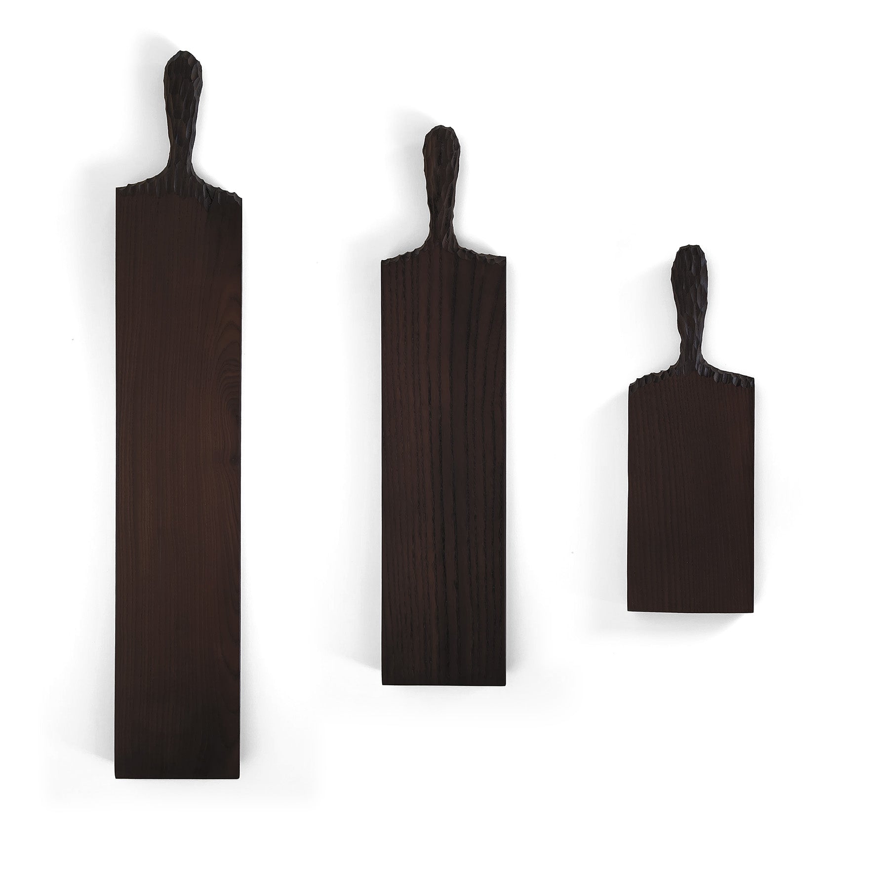 Black Ash Wooden Serving Board - Handcrafted Charcuterie & Cheese Platter