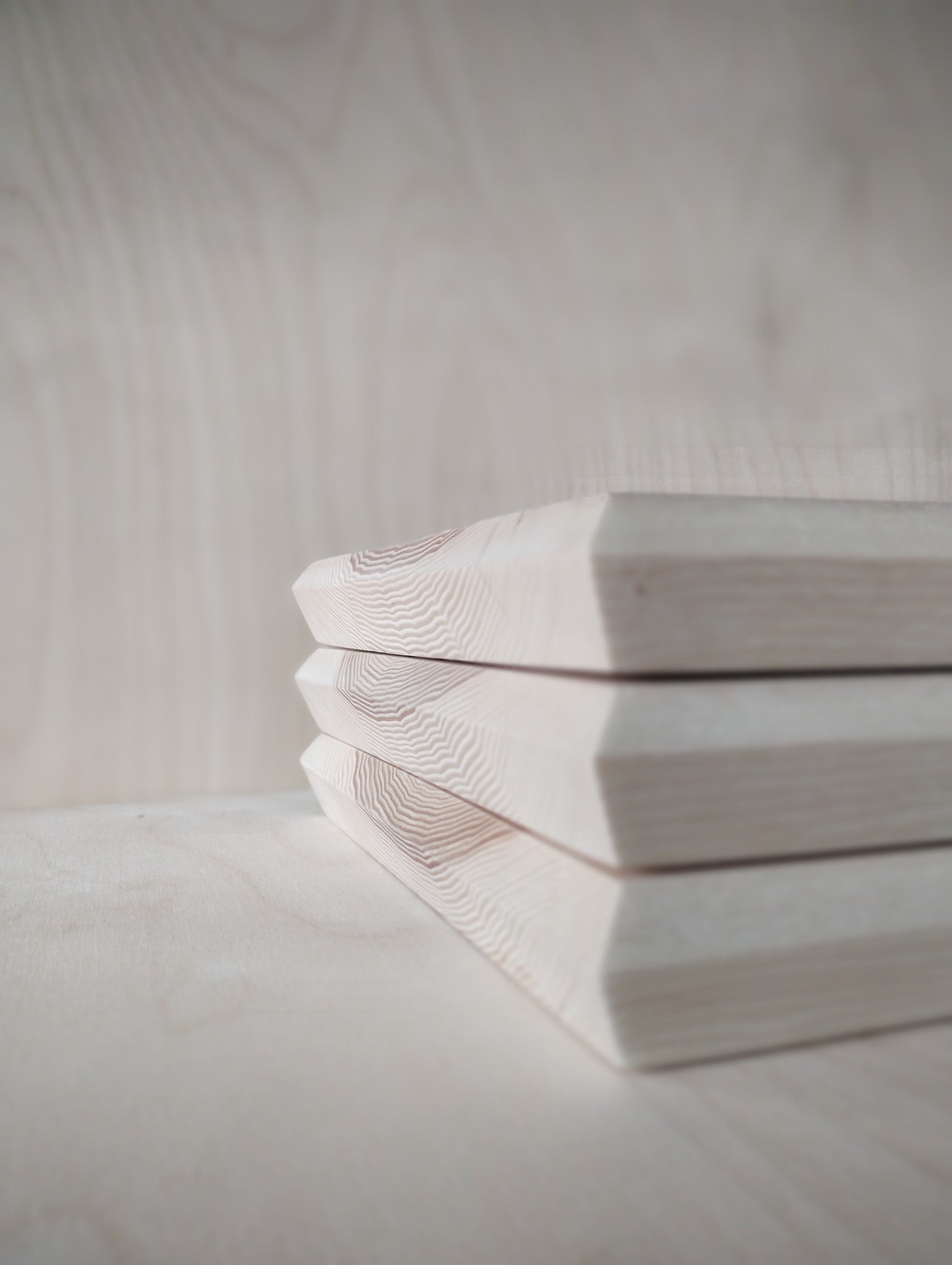 Diamond - ash chopping board