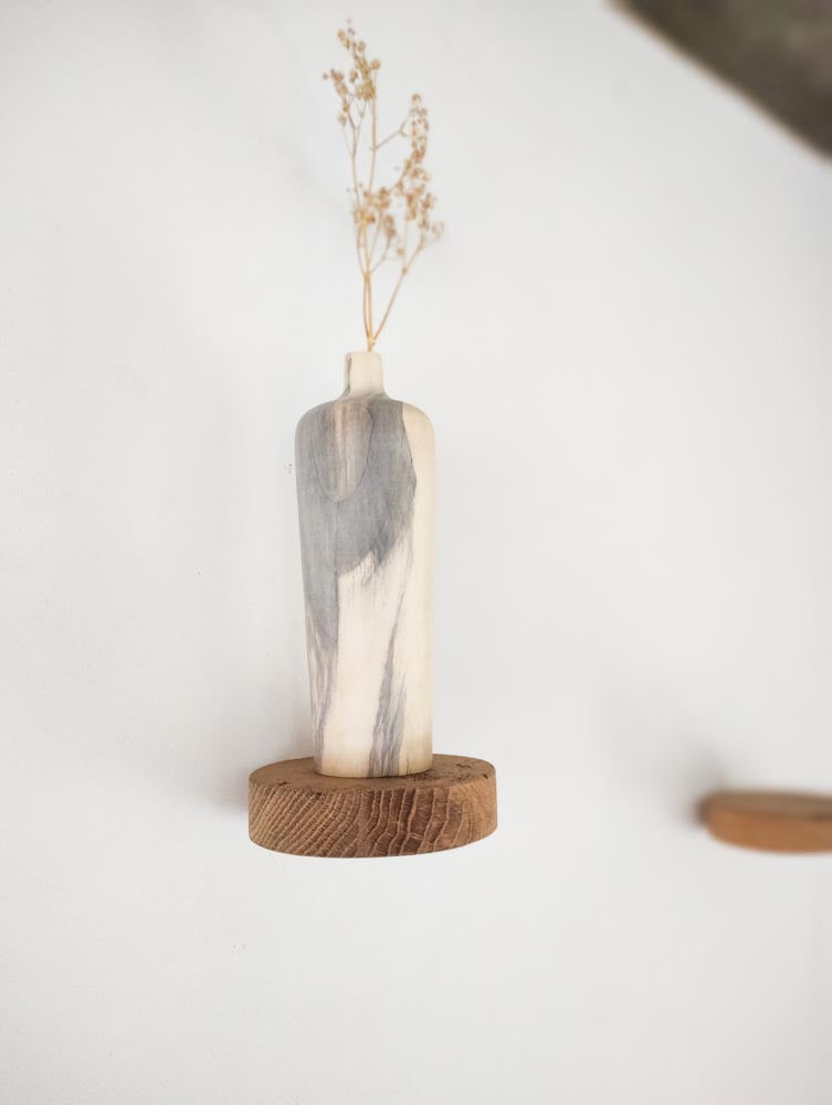 Mini vases - maple