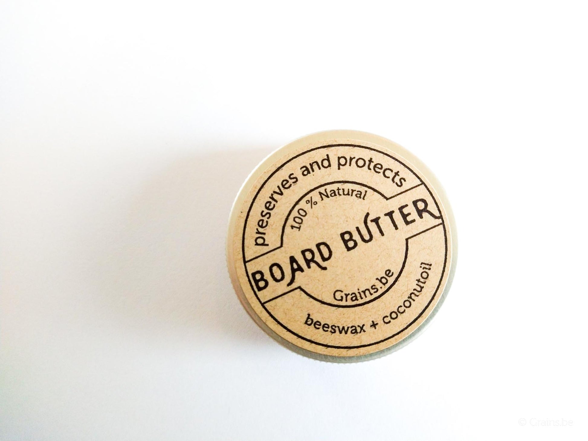 100% natural Boardbutter made with beeswax and coconutoil. 20ml screw cap