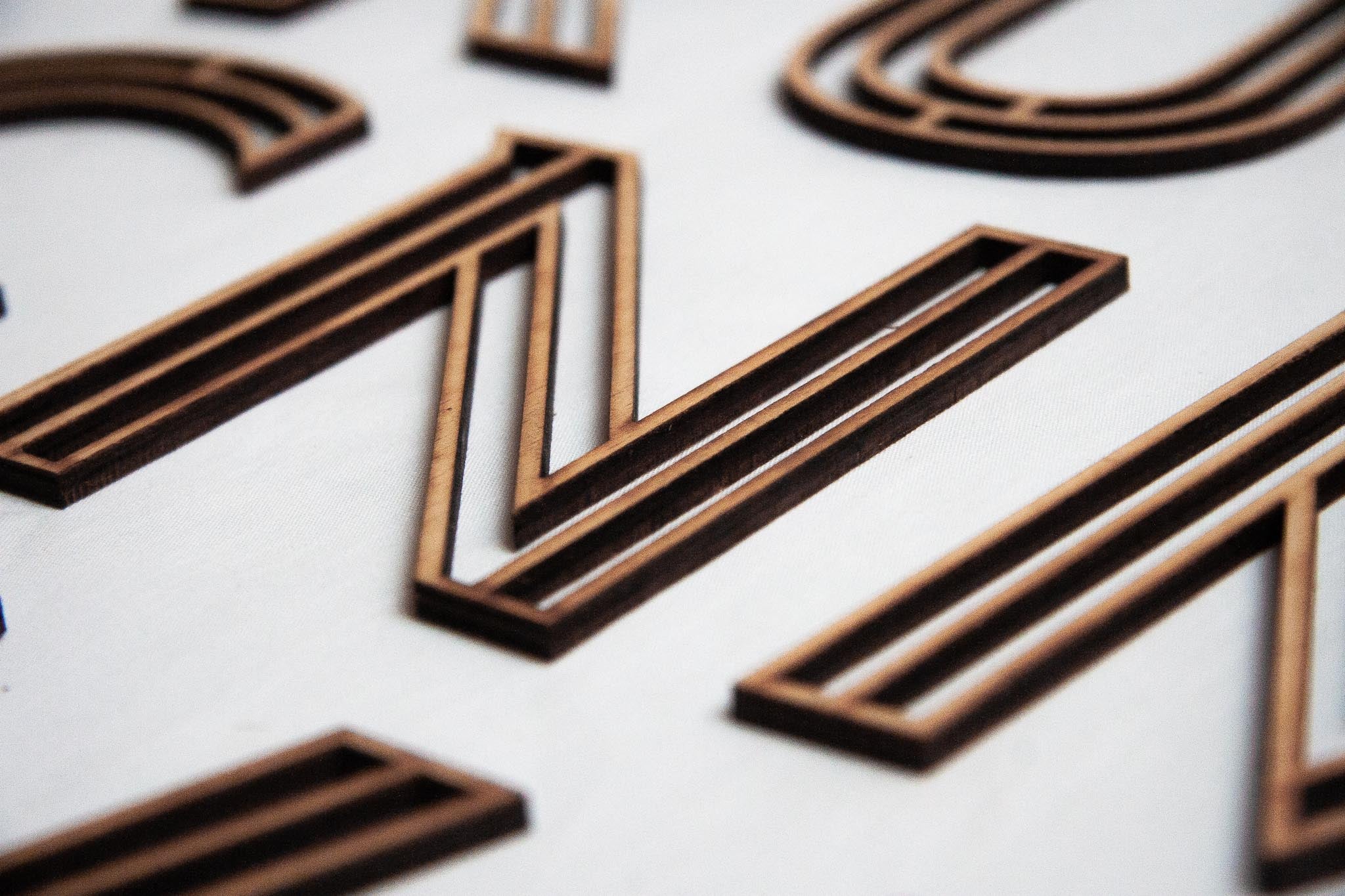 houten letters